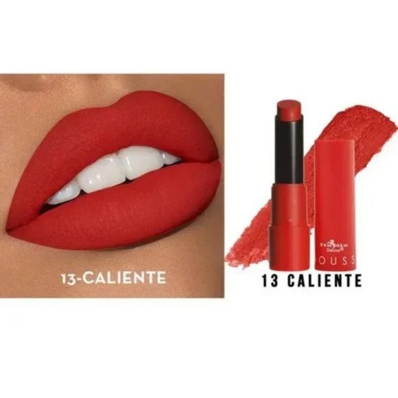NEW Italia Deluxe Musse Matte Lipstick - 13 Caliente - Picture 5 of 5